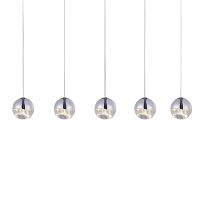 подвесной светильник globo 5u nickel от delight collection в Костроме