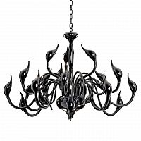 подвесная люстра lightstar cigno collo bk 751247 в Костроме