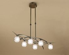 подвесная люстра mantra loop antique brass 1821 в Костроме