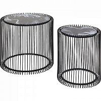 столик приставной wire черный 45x45x46 в Костроме