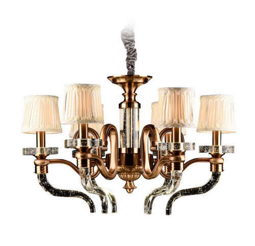 подвесная люстра idlamp ines 403/6-ledoldbronze в Костроме