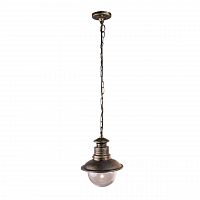уличный подвесной светильник arte lamp amsterdam a1523so-1bn в Костроме