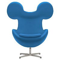 кресло egg mickey голубое в Костроме
