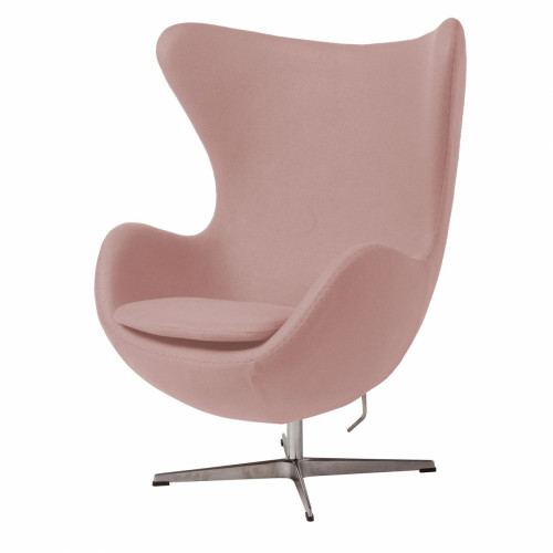 кресло egg chair светло-розовое в Костроме