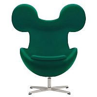 кресло egg mickey зеленое в Костроме
