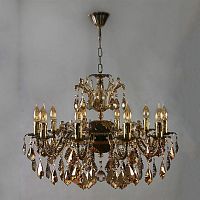 подвесная люстра ambiente granada 2118/10 pb honey leaf бронза в Костроме