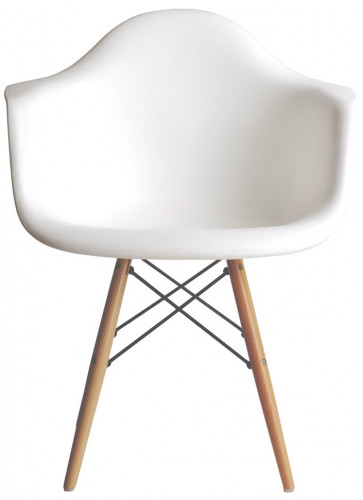 стул klassic premium daw белый (eames style) в Костроме