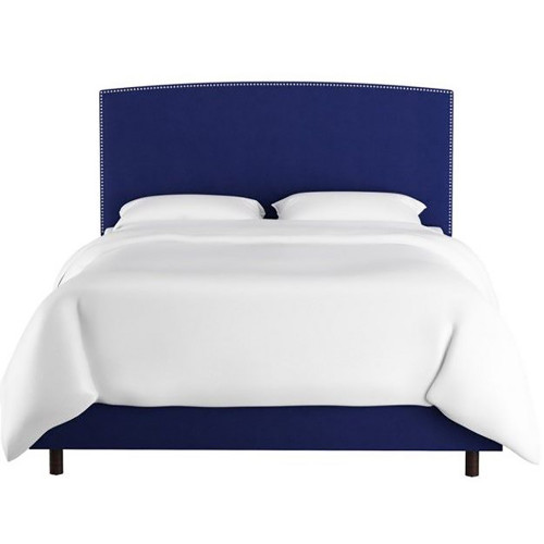 кровать двуспальная 160х200 синяя everly blue в Костроме