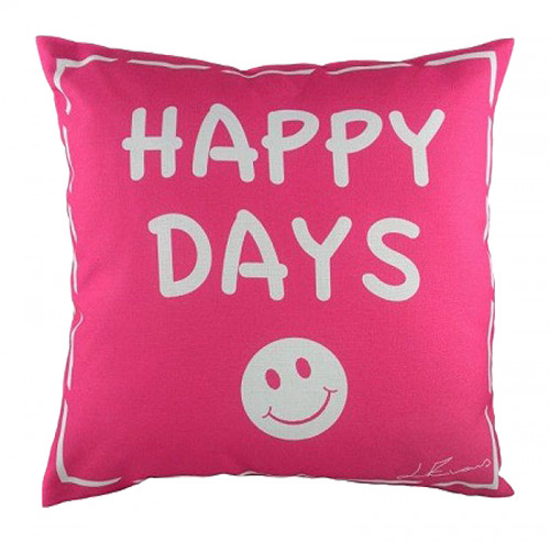 подушка с надписью happy days в Костроме