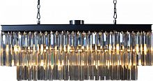 люстра odeon l110 black&glass чёрная, прозрачная в Костроме