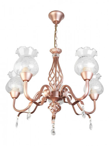 подвесная люстра toplight kelli tl5680d-05pg в Костроме