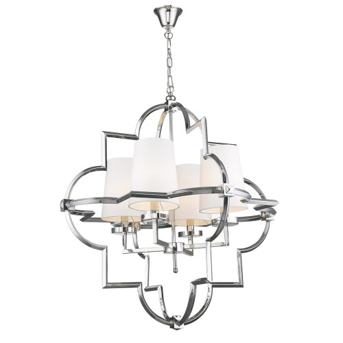 люстра mandeville l nickel от delight collection белая/никель в Костроме