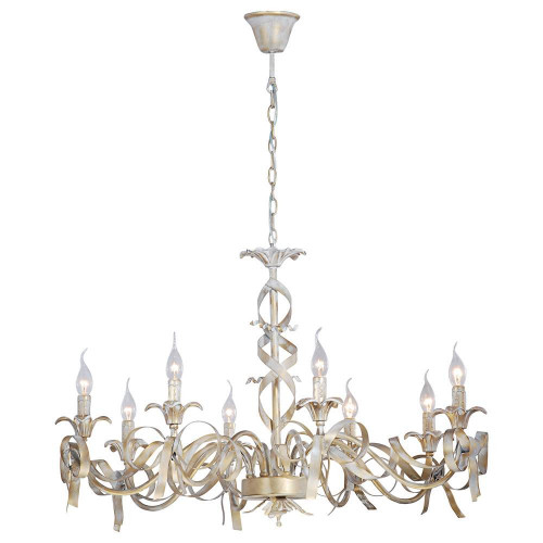 подвесная люстра arte lamp olivia a1018lm-8ga в Костроме