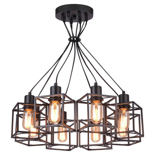 подвесная люстра lussole loft lsp-9541 в Костроме