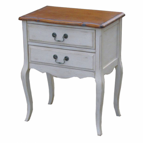 прикроватная тумба mobilier de maison белая, коричневая в Костроме