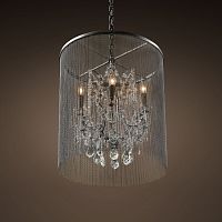 люстра vaille от delight collection никель в Костроме