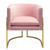 кресло julius chair розовое в Костроме