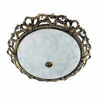 потолочный светодиодный светильник idlamp marziya 265/50pf-ledoldbronze в Костроме