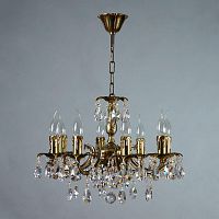 подвесная люстра ambiente benisa 2226/8 pb tear drop бронза в Костроме