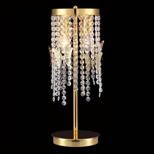 настольная лампа crystal lux bloom lg2 gold в Костроме