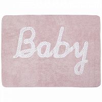 ковер с надписью baby розовый в Костроме