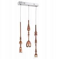 подвесной светодиодный светильник crystal lux lux l- chrome в Костроме