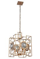подвесная люстра crystal lux cuento sp4 gold в Костроме