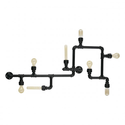 потолочная люстра ideal lux plumber pl8 nero в Костроме
