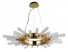 подвесная люстра crystal lux fair sp12 gold d800 в Костроме