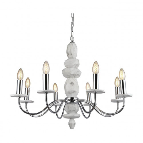 подвесная люстра arte lamp a6062lm-8wh в Костроме