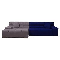 диван tufty-time sofa угловой модульный серый с синим в Костроме
