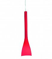 подвесной светильник ideal lux flut sp1 small rosso в Костроме