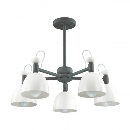 потолочная люстра lumion fiona 3687/5c белая в Костроме