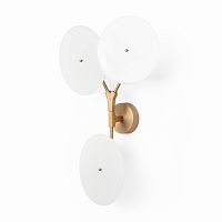 настенный светильник branching discs белый в Костроме