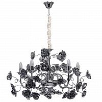 подвесная люстра mw-light розенхейм 615010705 хром в Костроме