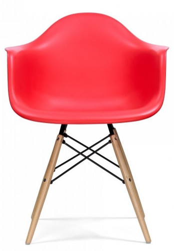 стул klassic premium daw красный (eames style) в Костроме
