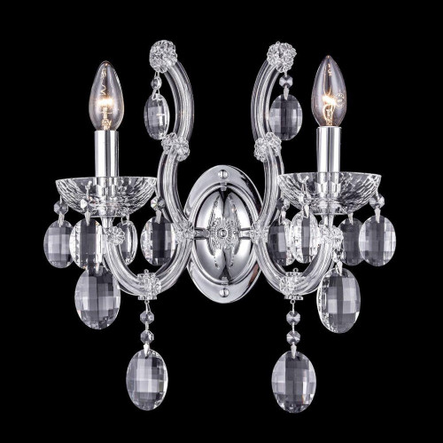 бра crystal lux hollywood ap2 chrome в Костроме