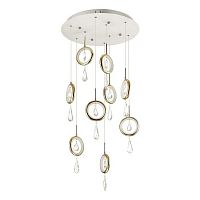 подвесная светодиодная люстра odeon light orio 4034/54l в Костроме