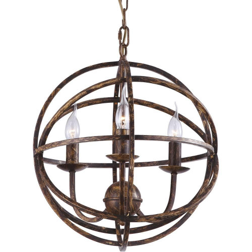 подвесная люстра arte lamp kopernik a1703sp-3br в Костроме